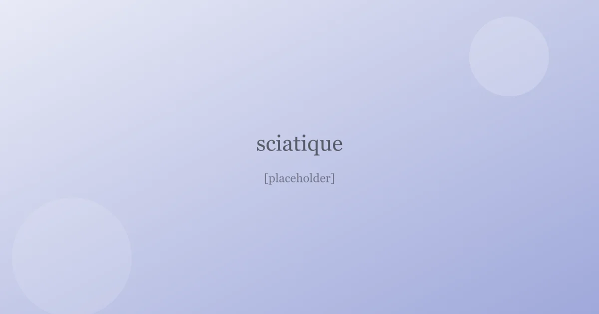 Combien de temps pour soigner une sciatique : pronostic et délais raisonnables